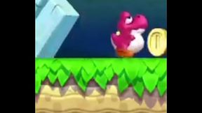 Mira este Yoshi beb&eacute_ bailando, no lo ignores &gt_:v