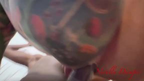 sentei no pau no novinho ate ele gozar no meu cuzinho rosa