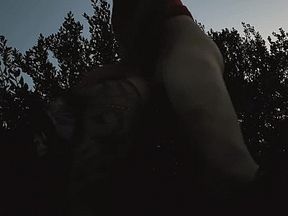 Outdoor Fucking, canyon quickie!!!