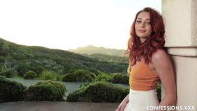 Natural Tits Lacy Lennon Is A Redhead Nympho