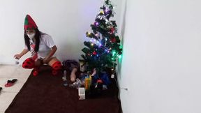 MASTURBATION EXCITES MY STEPMOTHER ON CHRISTMAS EVE AND CHRISTMAS DAY