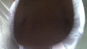 Upskirt White Nylons Ballbusting