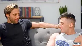 King Takes Control: Fiery Ride on Trevor – Steamy Gay Encounter – 18+