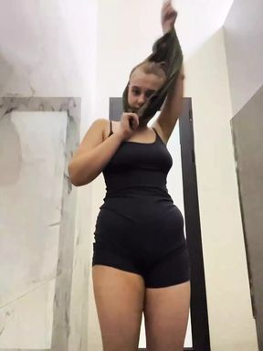 First time fucking anal in the public