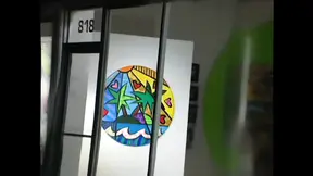 Sapphic lovers share huge hard cock in wild 60fps threeway