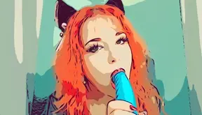 MangaJane: Jerk-off Instuction in Comic-Style