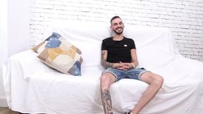 Tattooed cougar teaches young dude with big ass