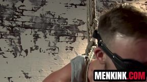 Tyler Castle plays dirty with Luke Hudsons hairy pussy