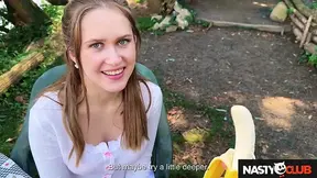 Nasty Club - Hungry Student Una Fairy Picked Up by Horny Moviemaker