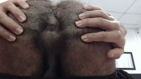 Danilo Shows Off His Hairy Ass Hole