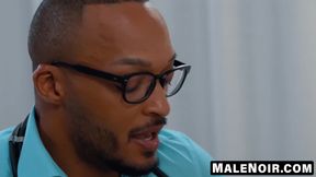 MaleNoir.com - Pierce Paris and Dillon Diaz in mutual blowjob