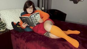 Jinkies! Velma likes watching you stroke your cock 008