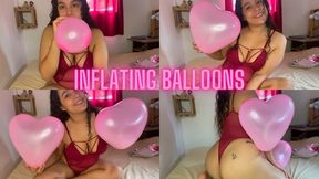 INFLATING BALLONS