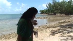 Cubana Queen Angelina Castro Beach Bangin