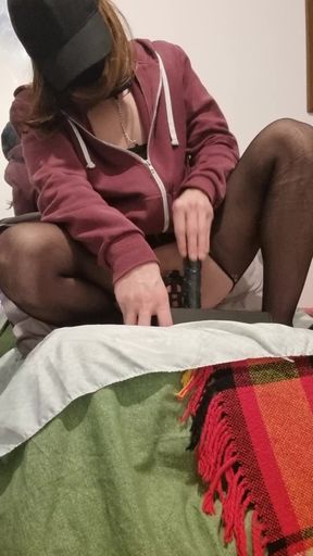 Femboy Stretches His Little Hole