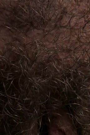 Melissa Is One Hot English Hairy Chick That Loves to Rub on Her Hairy Snatch to Make It Wet