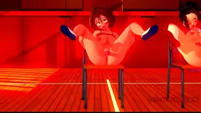 Heroine Girls Take Monster Dick Creampie Climax in BnHA Fantasy