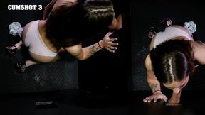 ”Exellent job Serena, swallowing 10 loads!”