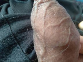 gay boy touches his powerful penis