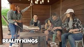 Mina Von D Goes After Raul Costa To See What He'_s Doing And Not Expect His Dick Is Waiting For Her - REALITY KINGS