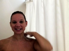 Big boobs milf masturbates with her dildo