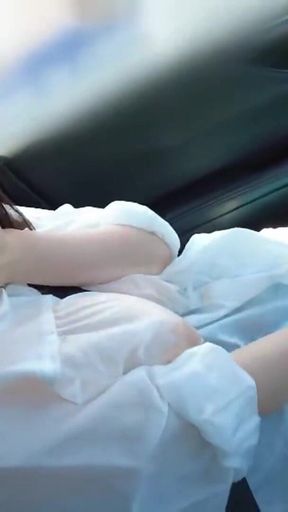 Street Soak - Can You Handle How This Huge-bust Beauty Gets Juicy in the Open? Chapter-1