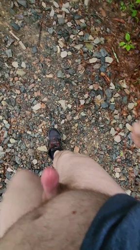 Took a short hike on the trail again.