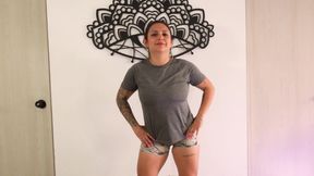 SFW - stretching routine for my knees and body