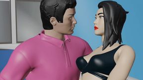 Brother-in-law fucked his sister-in-law after seeing her alone in his house