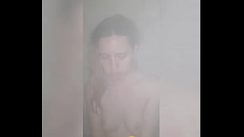 My step daughter taked shower when power went off