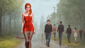 Remote Controlled Redhead Extreme Deepthroat &amp; Gagging Training While Boyfriend Is Home - Mila Ai - by Addont