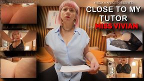 Close To My Tutor - Miss vivian - Cleavage - POV - Teacher - Shrinking