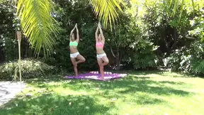 Two Hot Brunette Lesbians Eat Each Other Out