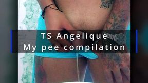 ts angelique - pee compilation