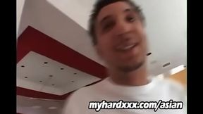 Tough Workout For Tia Tanaka