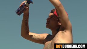 Mickey Taylor's hard waxing and fucking of Jack Ashley