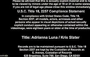 Pretty babe adrianna luna wants a cock