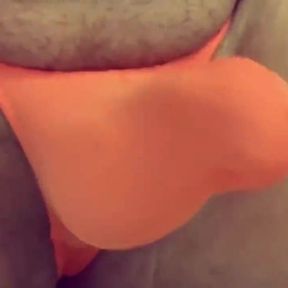 Little orange thong