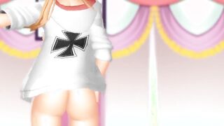 【MMD】High-fidelity raver at Prinz Eugen【R-18】