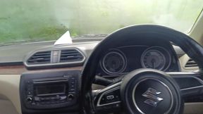 office manager enjoying hot Romance with married colleague inside car part 4