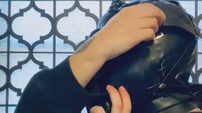 Deep Throat Training With Gas Mask