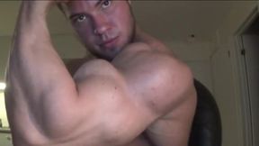 Bodybuilder Displays His finest