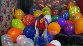 big balloon popping fun