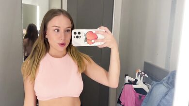 Briar Riley Big Tits Gushing Pussy Almost Caught Target Fitting Room