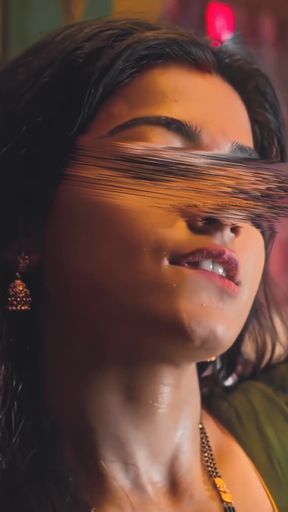 Hot celebrity actress gets a facial in Bollywood