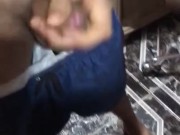 Jalándomela frente al espejo