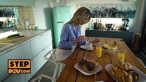 Kinky Step family Shalina Devine, Lana Roy and Lika Star bang your dick - itsPOV