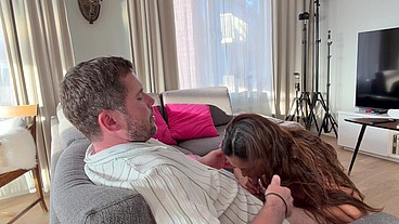 Perfect Wife Makes a Perfect Ride and Takes a Perfect Facial 100% Natural