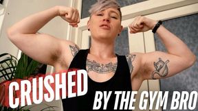 Cocky gym-bro alpha dominates and humiliates you - Jaq Quicksilver - FtM Trans jock punishes you for being closeted with rough fucking - ft slapping, spitting, verbal humiliation, muscle worship, blowjob, pov fucking - 1080p mp4