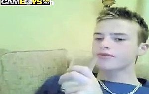 Young milky boy wanking honey